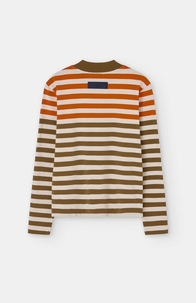 Camiseta de rayas bicolor Loreak Mendian