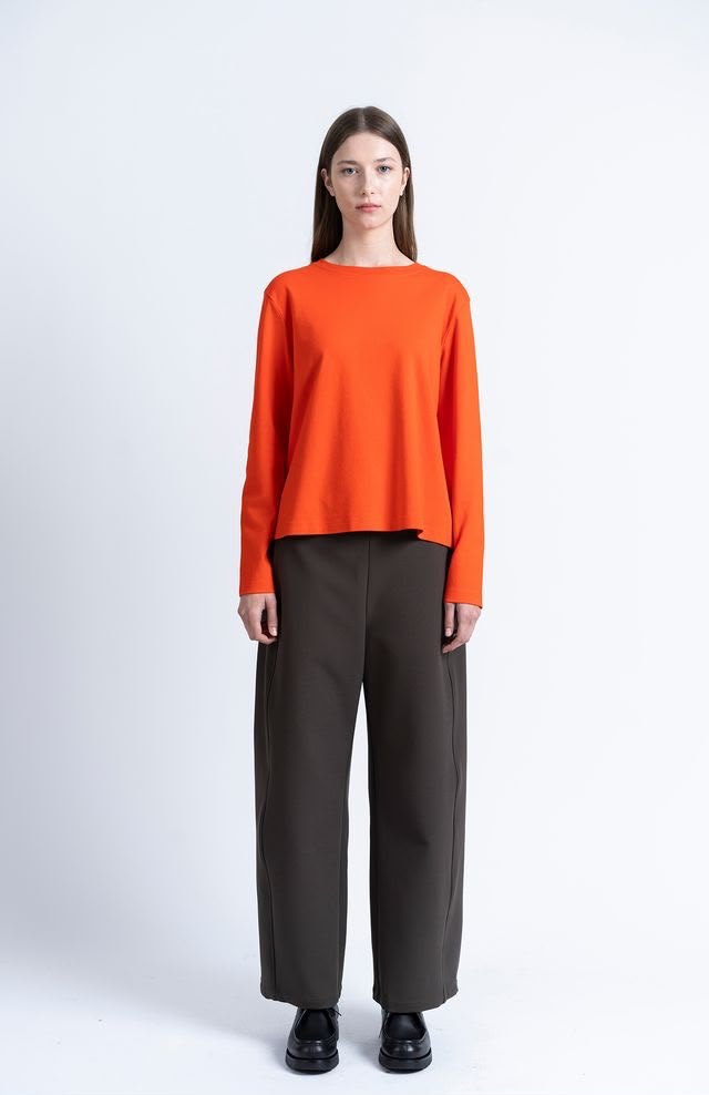 Camiseta naranja Loreak Mendian