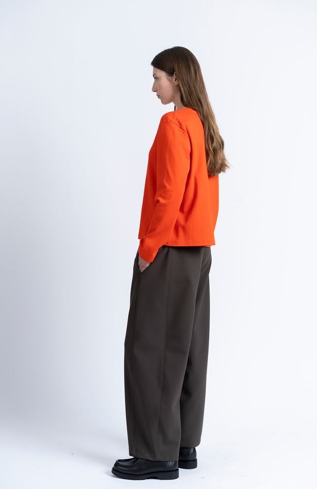 Camiseta naranja Loreak Mendian