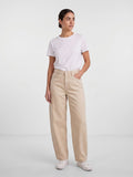 Pieces - Vaquero Barrel Fit Beige 1